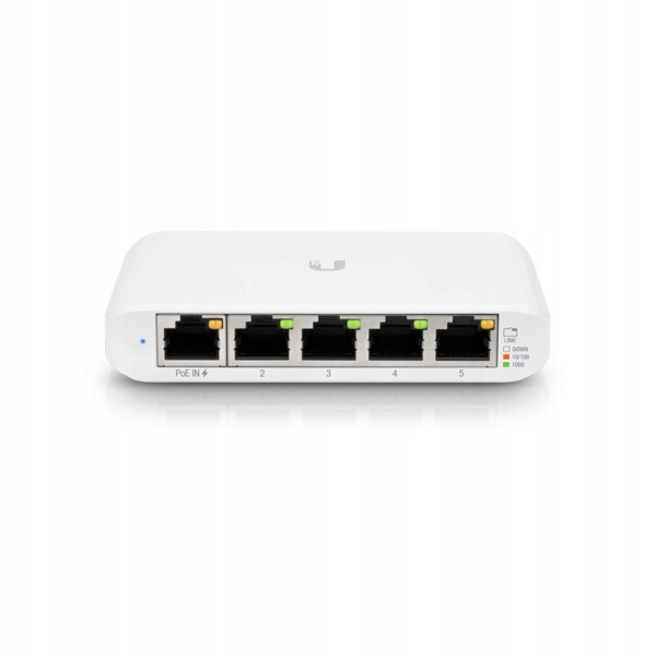 Ubiquiti USW-Flex-Mini-5 Switch UniFi, 5x RJ45 1000Mb/s, 1x PoE In, 5-pack