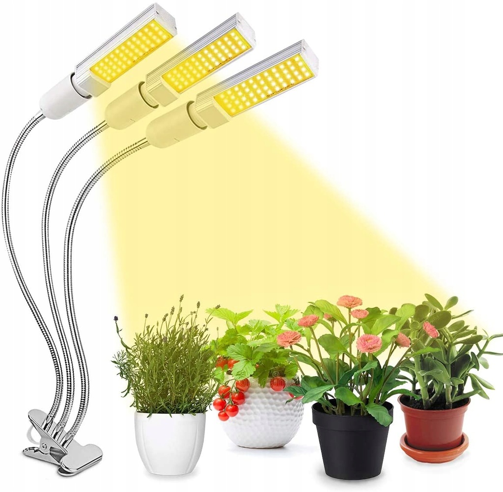 Lampa do wzrostu roślin QFUN LED 22W 132LED E27