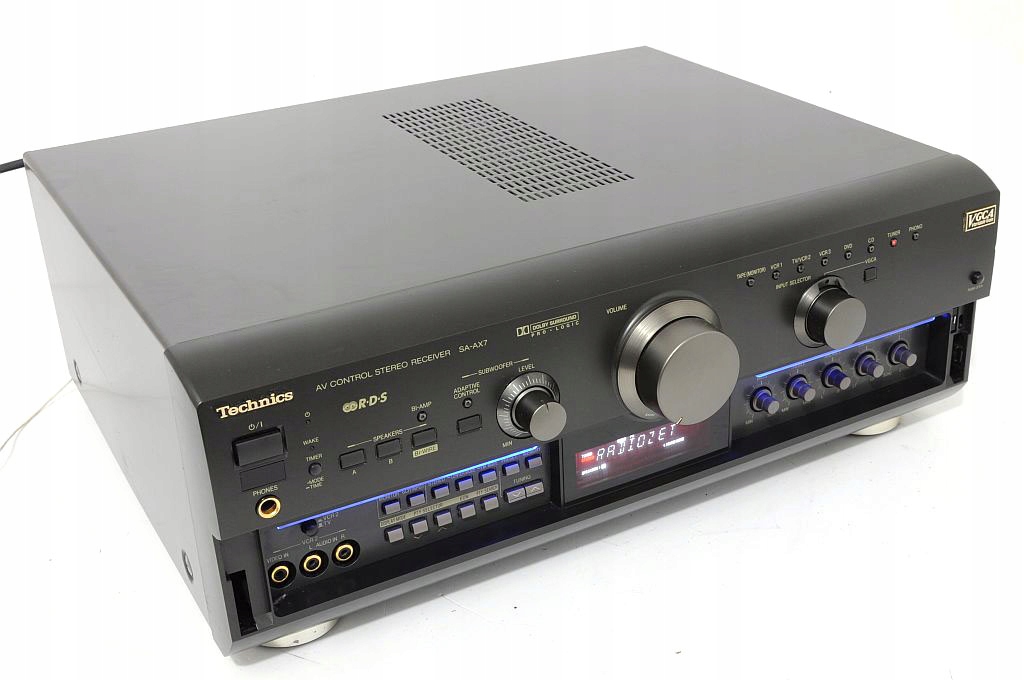 TECHNICS SA-AX7 FLAGOWY AMPLITUNER DOLBY PRO LOGIC RDS
