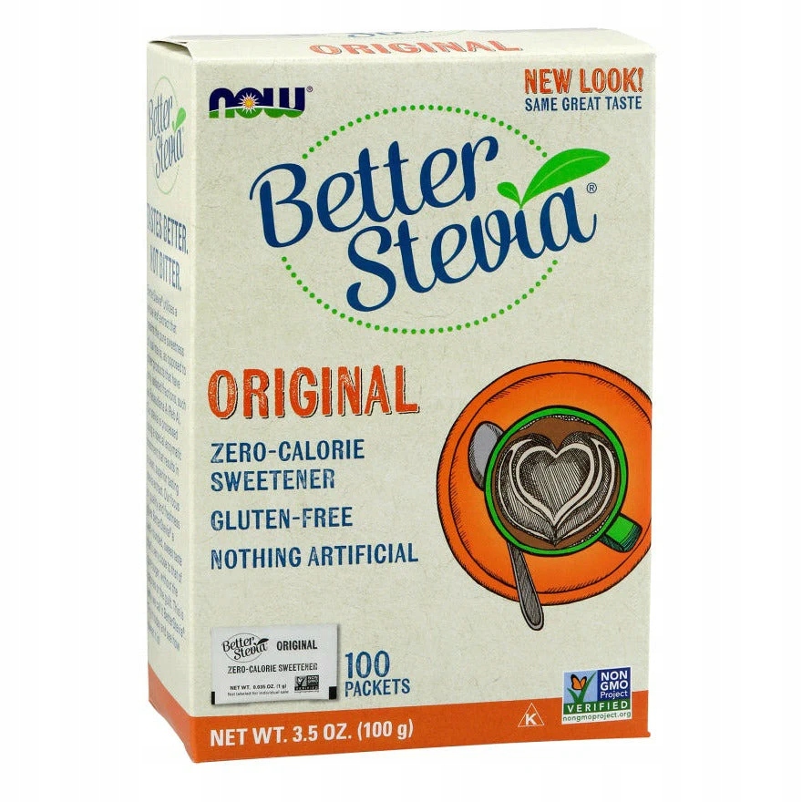 NOW Foods Better Stevia 100packets