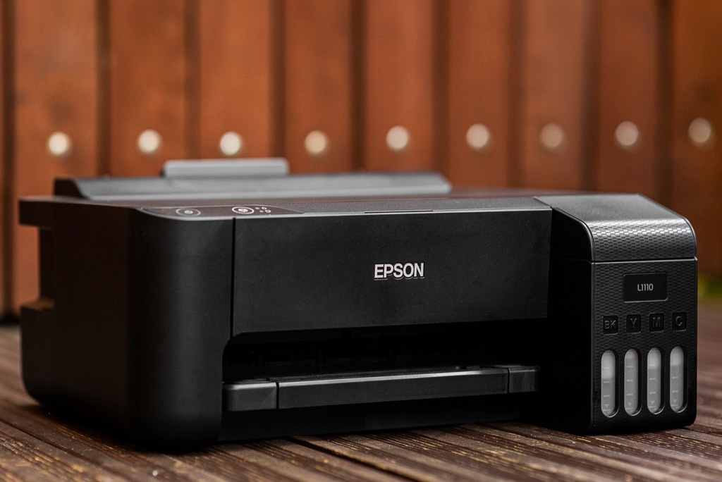 Drukarka kolorowa Epson L1110 tanie tusze 12517489166 oficjalne