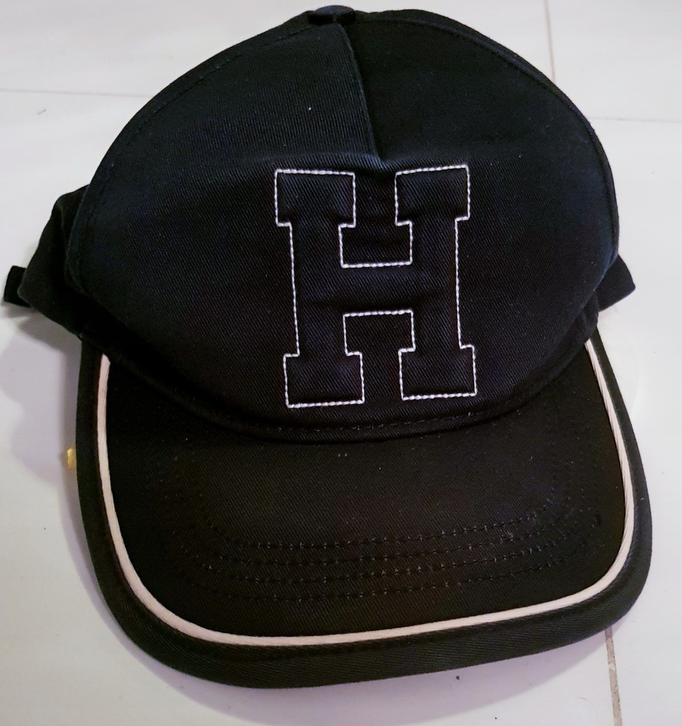 Czapka z daszkiem tommy hilfiger logo granat Uni