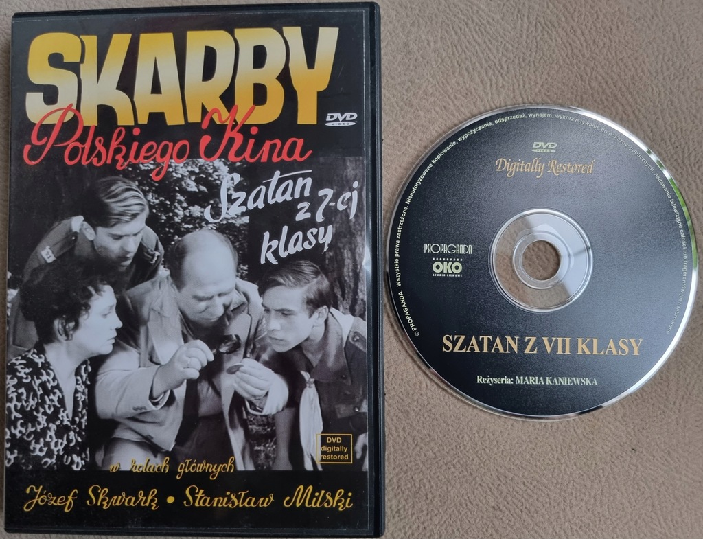 SZATAN Z 7-EJ KLASY DVD Skarby Polskiego Kina