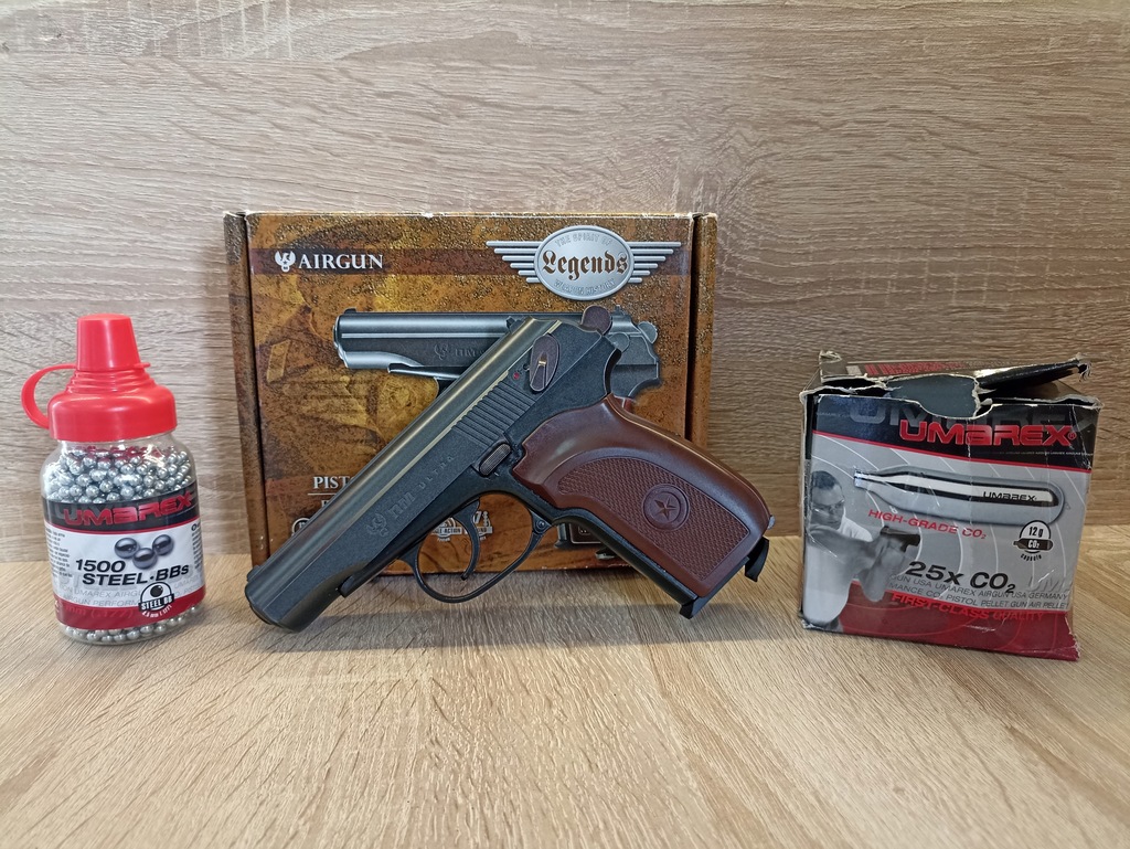 Wiatrówka Pistolet Makarov 4,5 mm