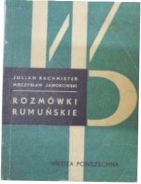 rozmówki rumuńskie - J. rachmister 1966 24h wys