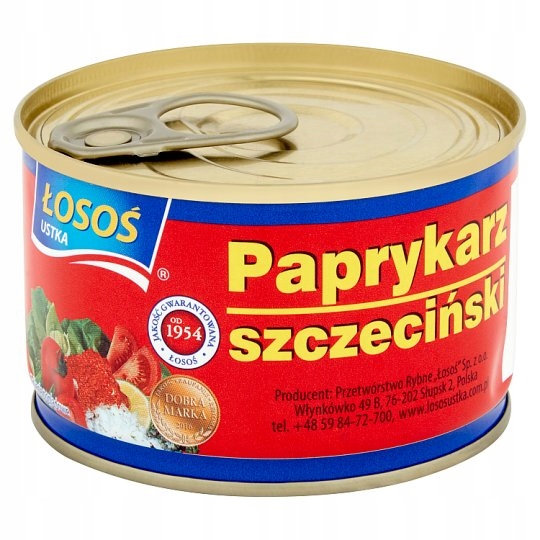 Paprykarz Szczeciński ŁOSOŚ Puszka 170 g