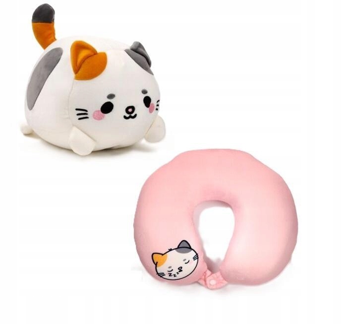 PODUSZKA PODRÓŻNA I PLUSZOWA ZABAWKA SWAPSEAZZZ