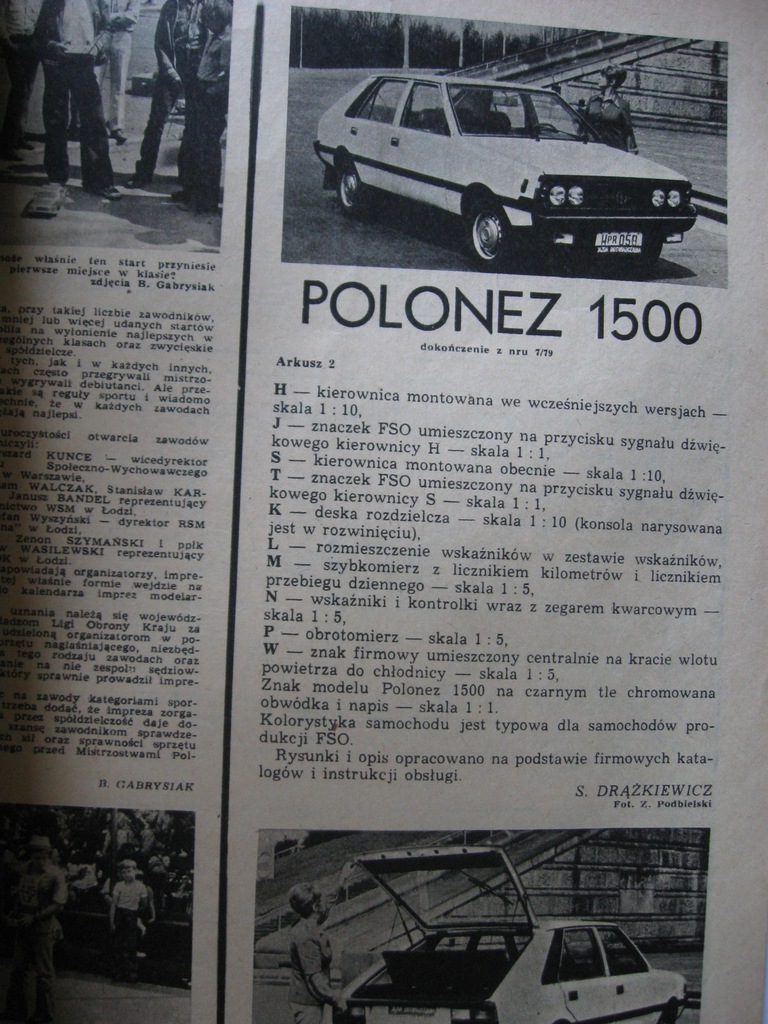 Купить МОДЕЛЬ FSO POLONEZ 1500 План 1979 г.: отзывы, фото, характеристики в интерне-магазине Aredi.ru