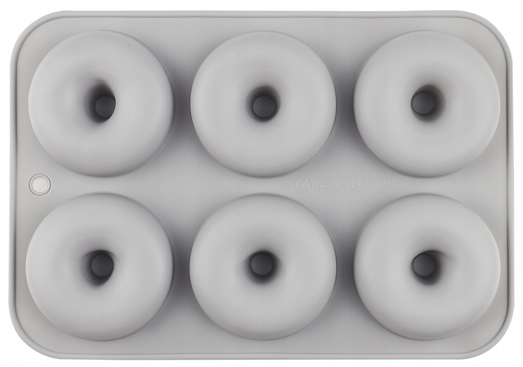 Foremka silikonowa donut donaty 6 oponki pączków