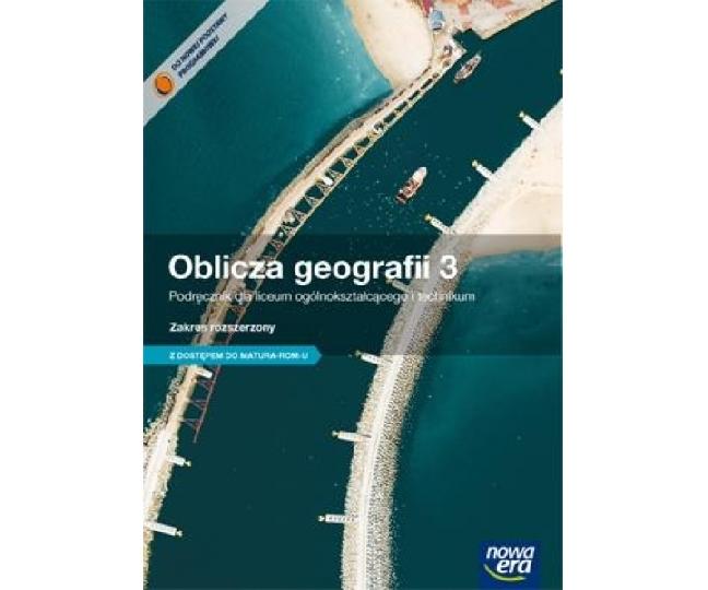 OBLICZA GEOGRAFII 3 LO PODRĘCZNIK ROZSZERZONY+KOD