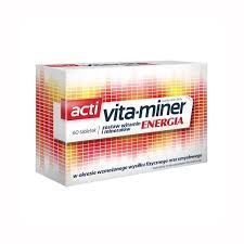 ACTI VITA-MINER ENERGIA, 60 tabletek