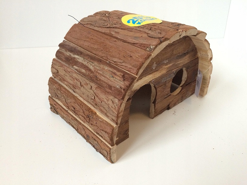 Drewniany domek dla chomika myszki - 8469699309 - oficjalne archiwum