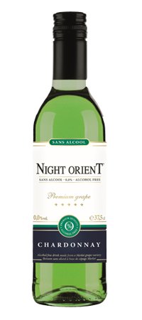 Wino bezalkoholowe Białe Night Orient Chardonnay