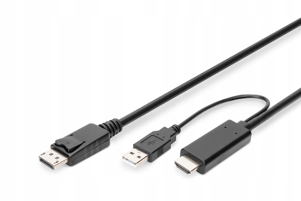 Kabel HDMI > DisplayPort 1.2 4K 2K Aktywny HDCP 2m