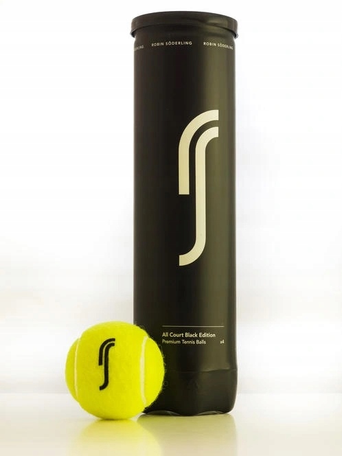Piłki tenisowe SODERLING All Court black Edition
