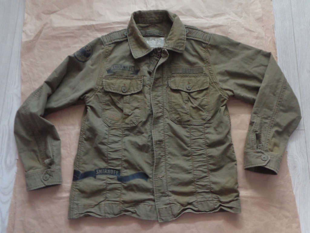 SURPLUS RAW VINTAGE HERITAGE MILITARY JACKET XL