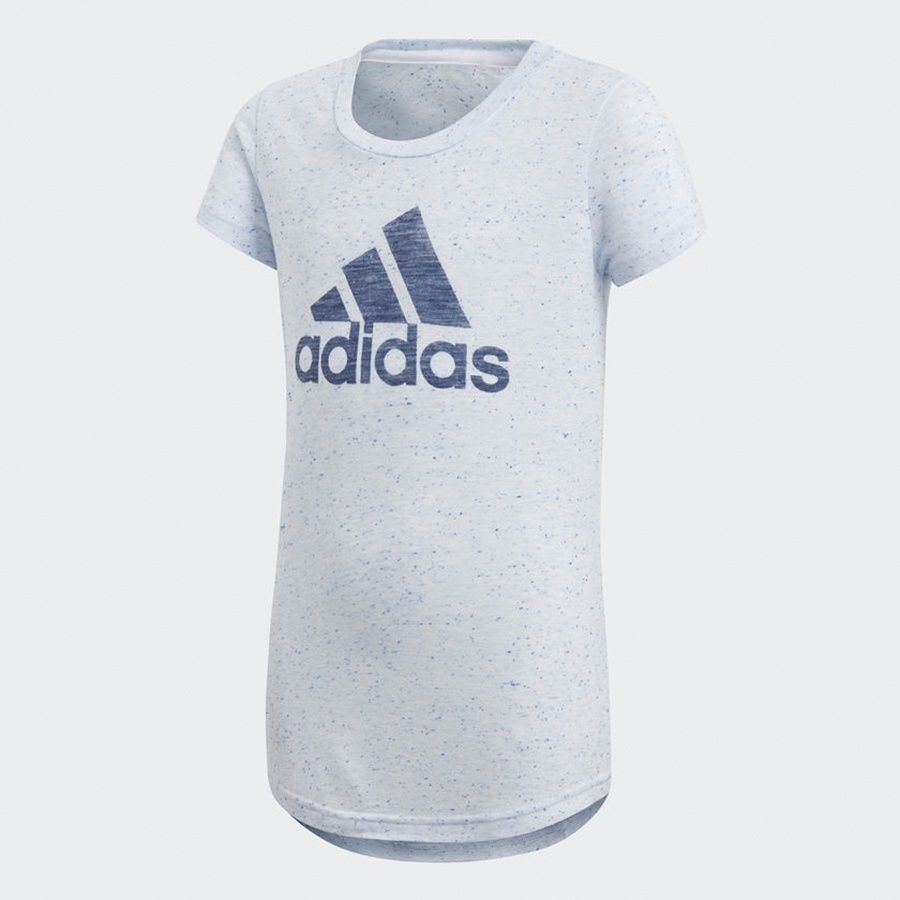 Koszulka adidas YG ID Fabr Tee CF6740 164 cm szary
