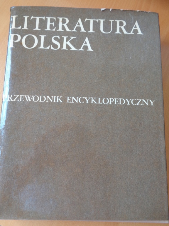 Literatura polska Przewodnik encyklopedyczny N-Ż