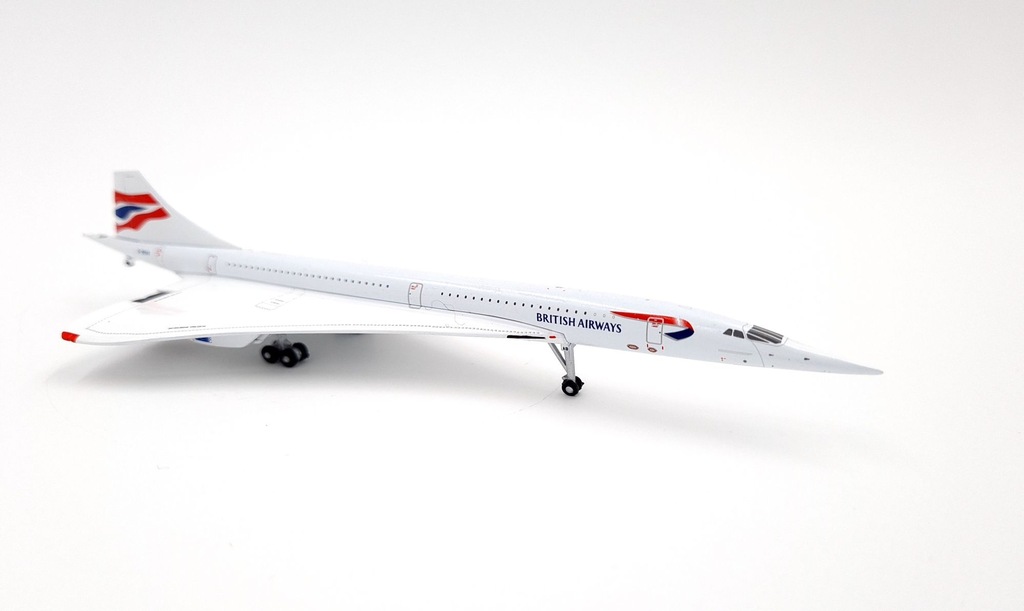 Model samolotu Concorde British Airways 1:400