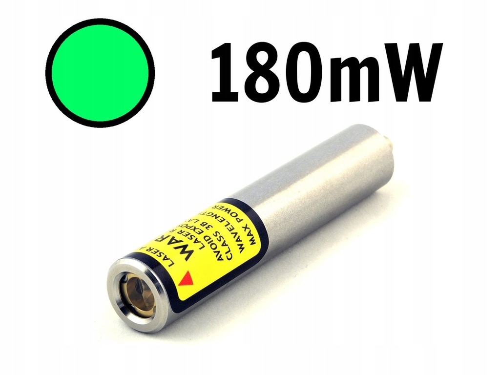 Laser liniowy zielony 180mW IP67 520nm LAMBDAWAVE