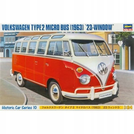 Hasegawa HC10-21210 Vw Type 2 Bus 1/24