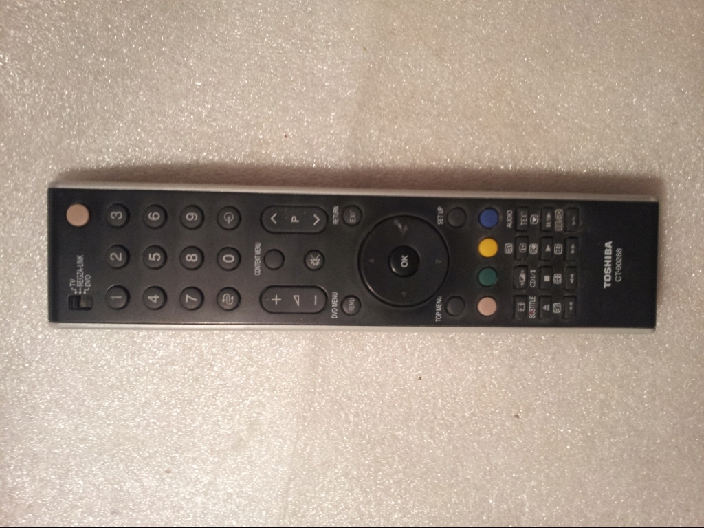 oryginalny pilot TOSHIBA CT-90288 - TV/DVD/REGZA