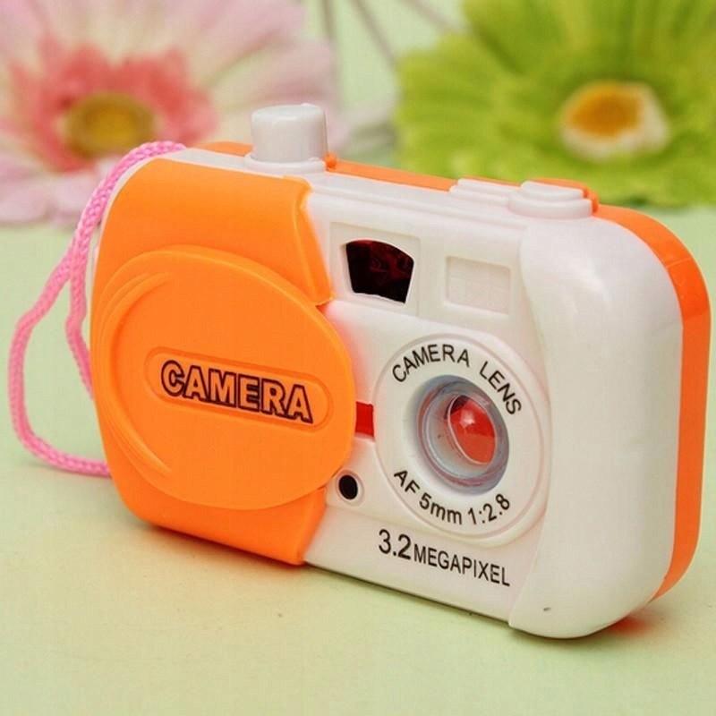 Zabawka aparat fotograficzny - pomarańczowy