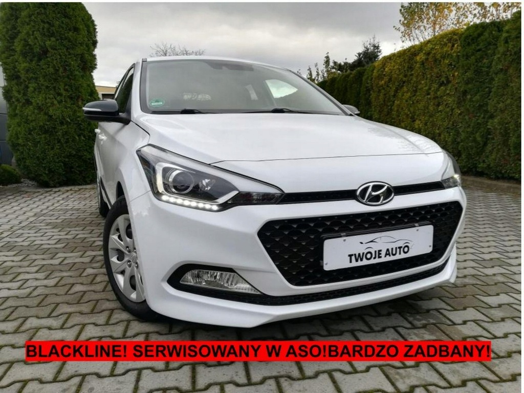 Hyundai i20 BlackLine!serwisowany w ASO!bardzo