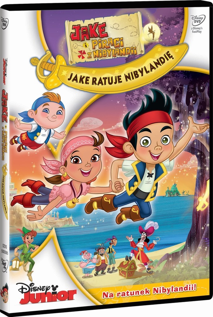 Jake i piraci z Nibylandii: Jake ratuje... [DVD]