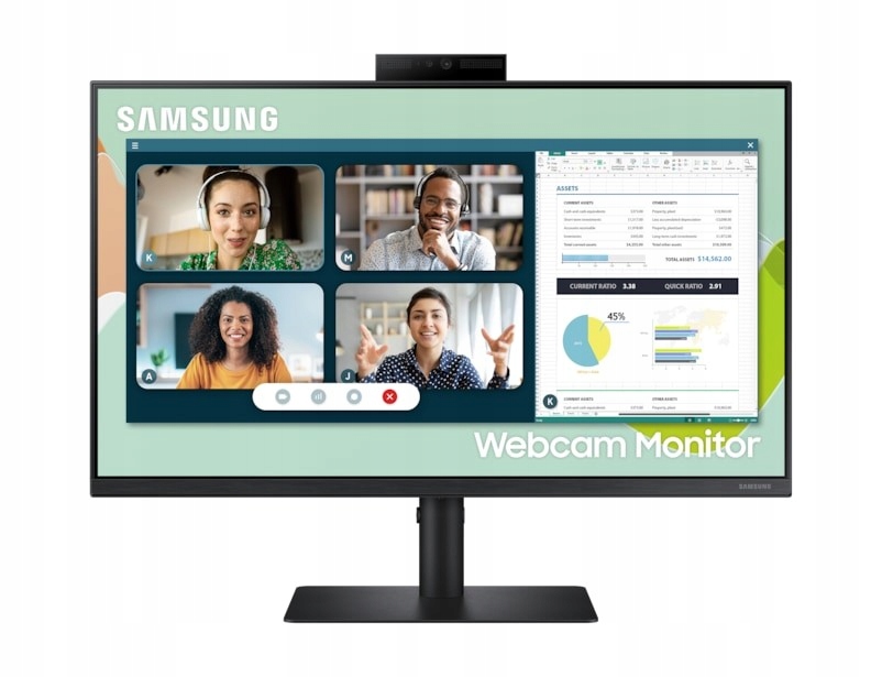 Monitor 24 cale LS24A400VEUXEN IPS 1920 x 1080 FHD 16:9 1xD-sub 1xHDMI 1xDP