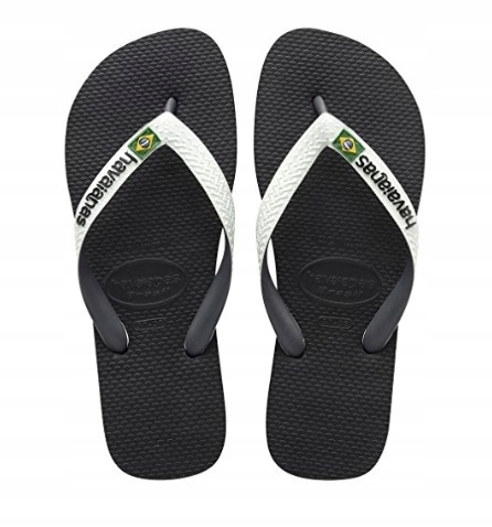 Klapki unisex Havaianas, czarne, rozmiar: 35/36