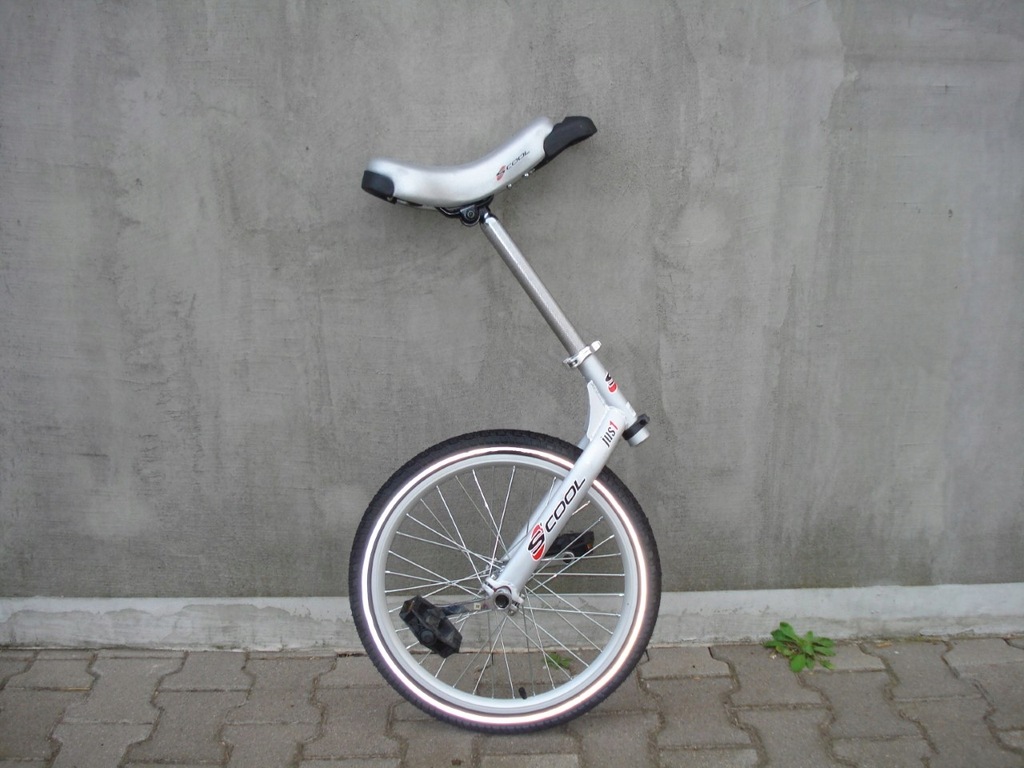 Monocykl S'COOL 20'' jednokołowiec rower silver