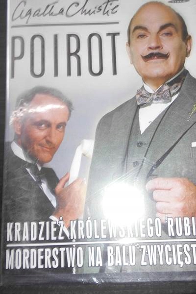 Film Poirot 16: Kradzież królewskiego rubinu/Morderstwo na balu płyta DVD