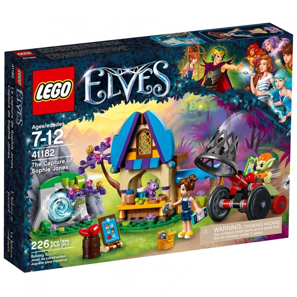 LEGO 41182 Zasadzka na Sophie Jones Elves NOWY