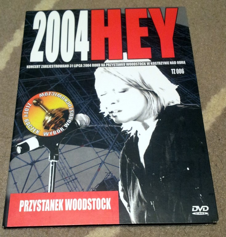 HEY Nosowska PRZYSTANEK WOODSTOCK koncert 2004 DVD