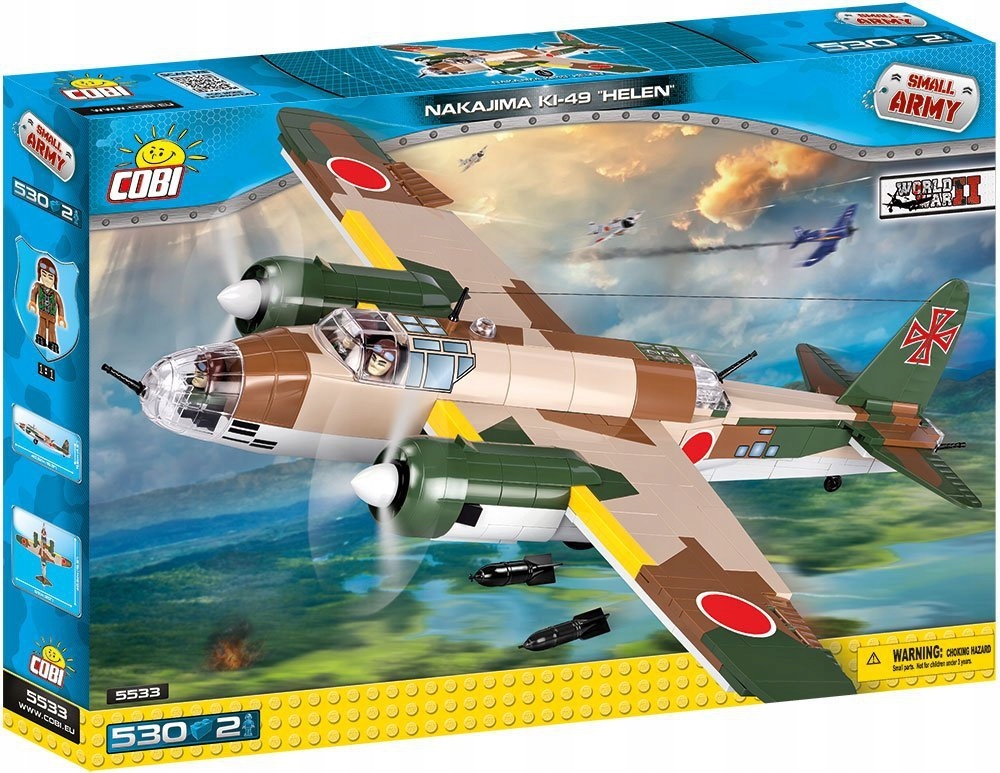 COBI 530 EL. NAKAJIMA KI-49 HELEN 5533 8+