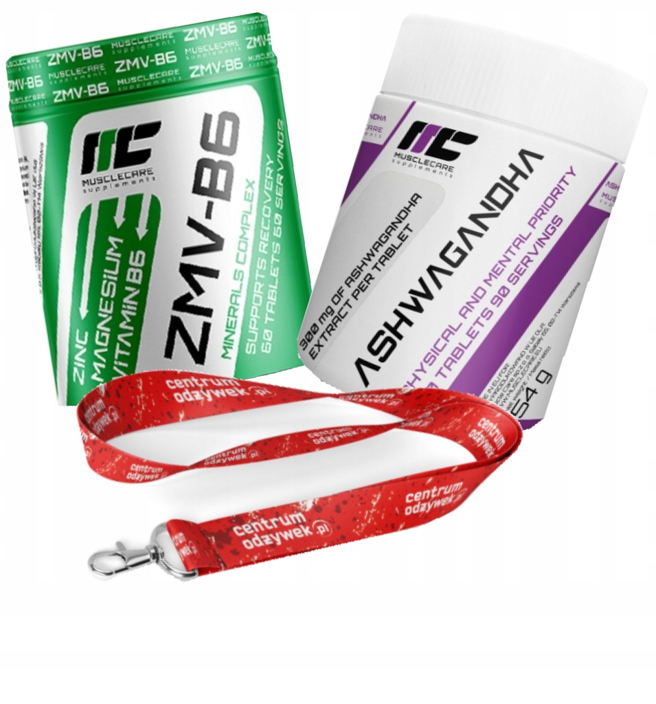 Sen i regeneracja Muscle Care ZMV-B6 + Ashwagandha