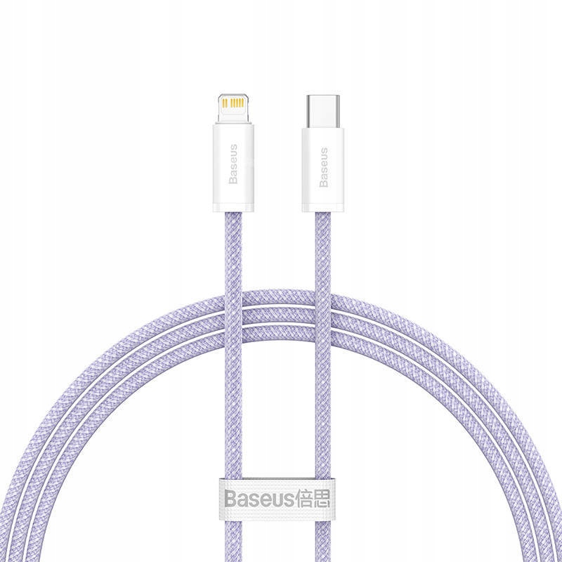 Kabel USB-C do Lightning Baseus Dynamic 2, 20W, 1m (fioletowy)