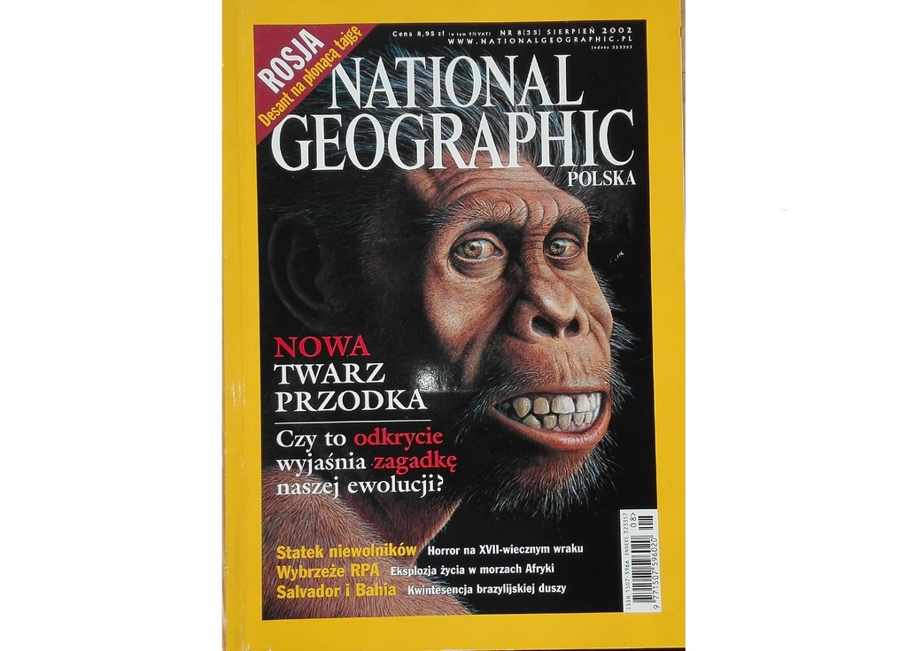 NATIONAL GEOGRAPHIC 8 2002