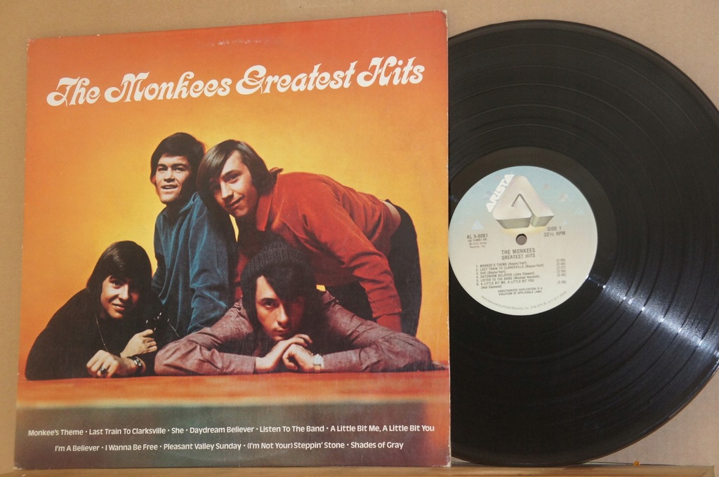 r112. THE MONKEES THE MONKEES GREATEST HITS