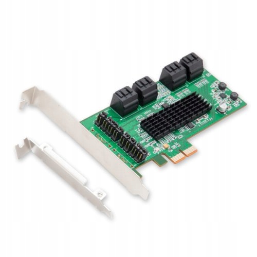 3.3 Kontroler 8xSATA Syba SI-PEX40071 PCIe