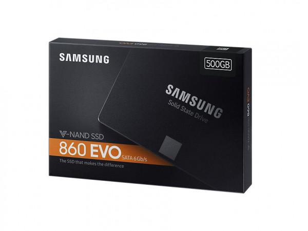 Купить SSD-накопитель SAMSUNG 860 EVO SATA III емкостью 500 ГБ!: отзывы, фото, характеристики в интерне-магазине Aredi.ru