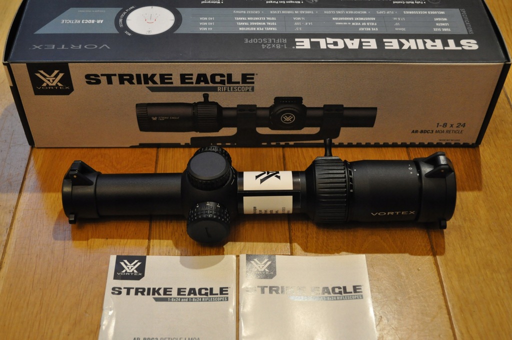 Luneta Vortex Strike Eagle 1-8x24 AR-BDC3