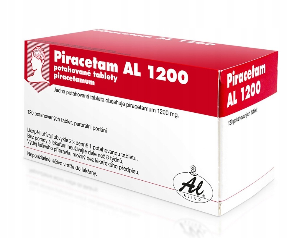 PIRACETAM 1200MG 120 TAB PAMIĘĆ NAUKA KONCENTRACJA
