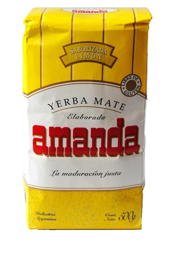 Yerba Mate Amanda Argentyna Cytrynowa 500g