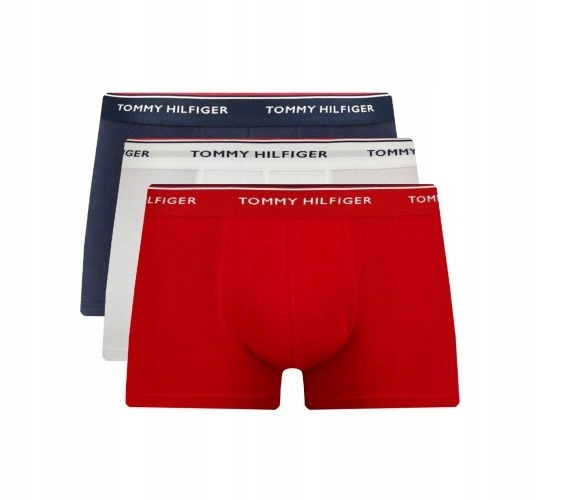 TOMMY HILFIGER Bokserki Męskie 3 PACK L - 3 kolory