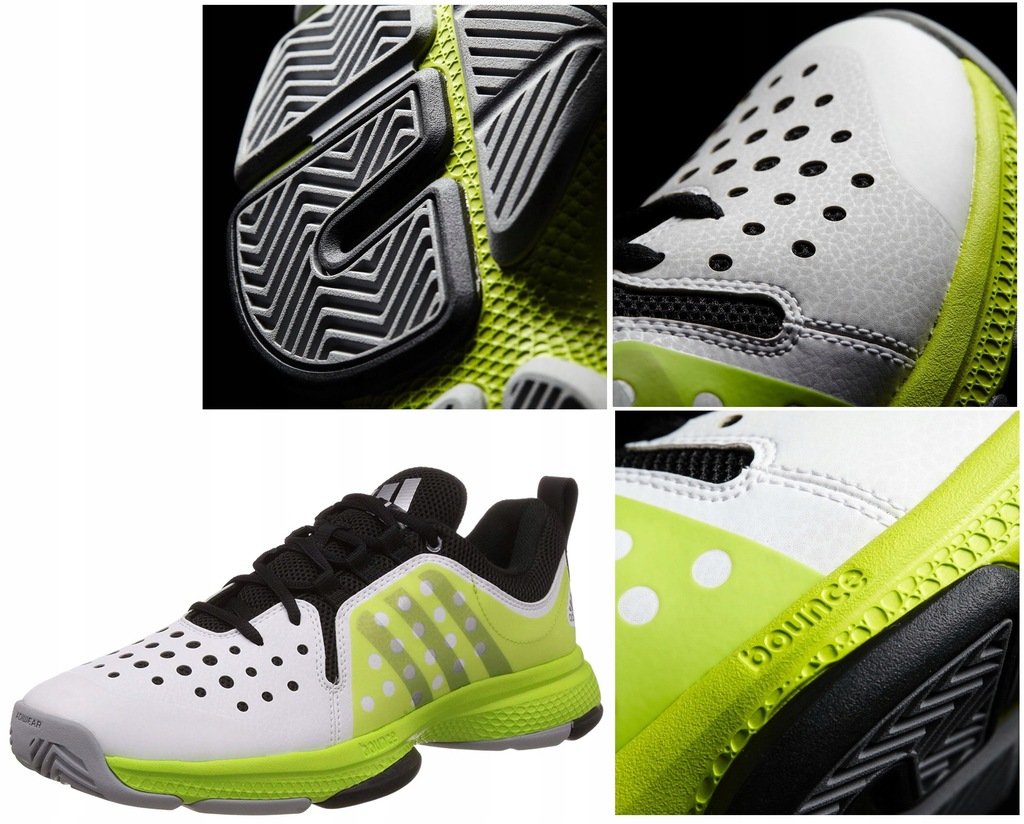 Adidas Barricade Bounce buty tenisowe - 43 1/3