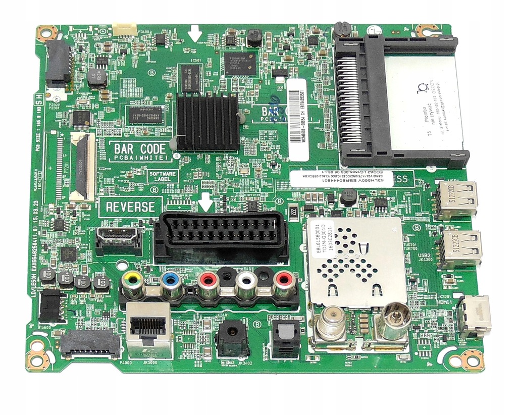 PŁYTA GŁÓWNA LD/LE50H EAX66482504(1.0) LG 43LH560V