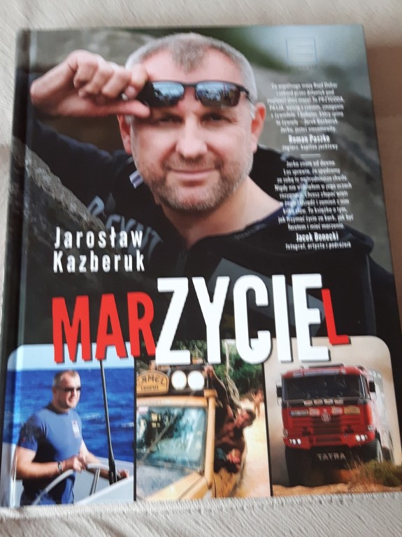 MARZYCIEL. Jarosław Kazberuk.Książka z autografem.
