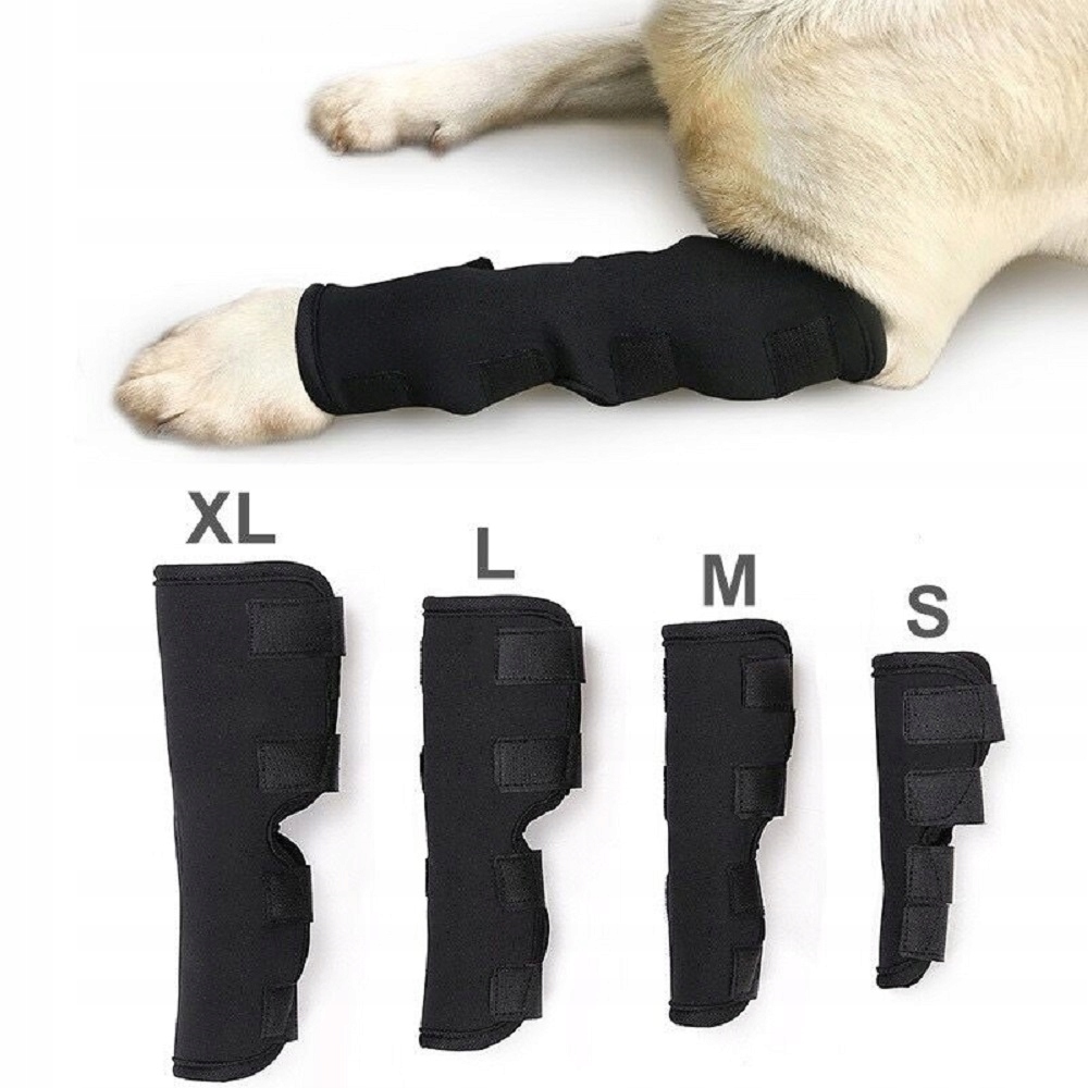 Ochraniacze na kolana na nogi dla psów opatrunek